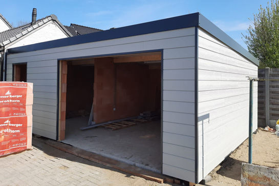Renovatiewerken garage